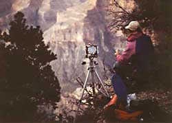 David Pettit at the Grand Canyon